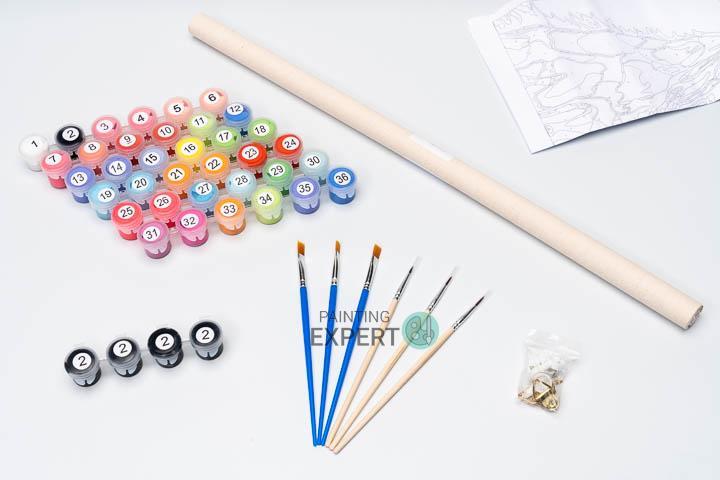 Malowanie po numerach Centralny Park - Malowanie po numerach ekspert