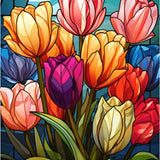 Diamond Painting Piękne Tulipany