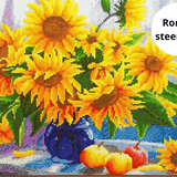 Diamond Painting Zachód Słońca nad Strumieniem