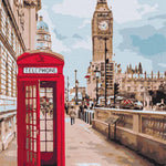 Malowanie po numerach Big Ben w Londynie - Malowanie po numerach ekspert
