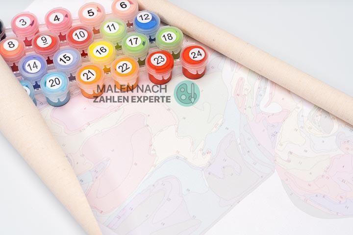 Malowanie po numerach Kolorowa mapa świata - Malowanie po numerach ekspert