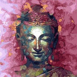 Malowanie po numerach Różowy Budda - Malowanie po numerach ekspert